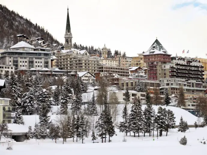 St Moritz in Switzerland