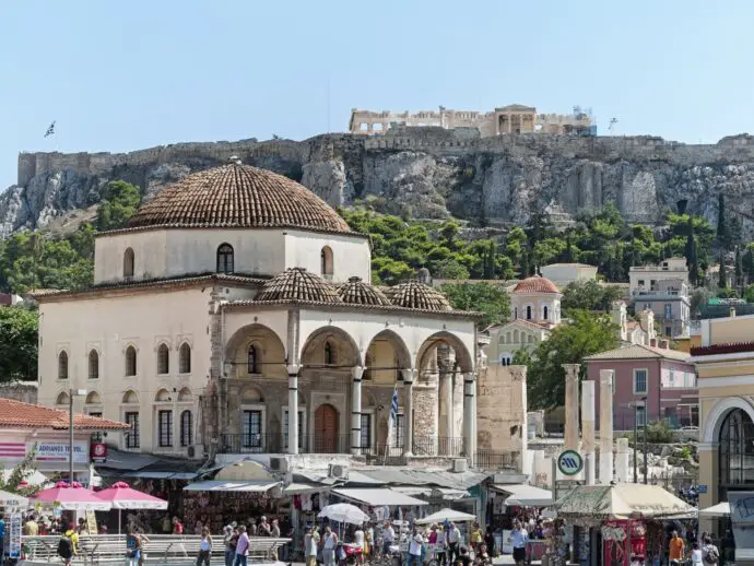 Monastiraki Square in Athens