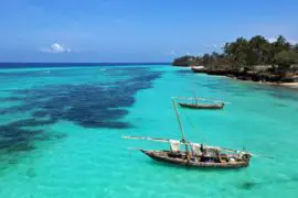 Beaches on Zanzibar
