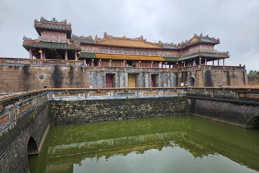 Hue Citadel entrance in Vietnam