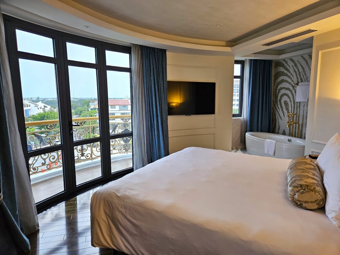 View from the bed at Hotel Royal Hoi An Gallery - review