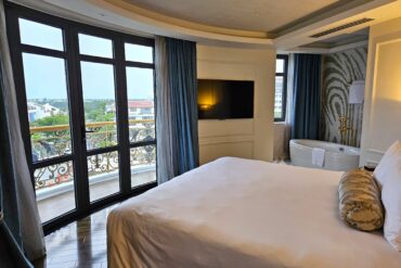 View from the bed at Hotel Royal Hoi An Gallery - review