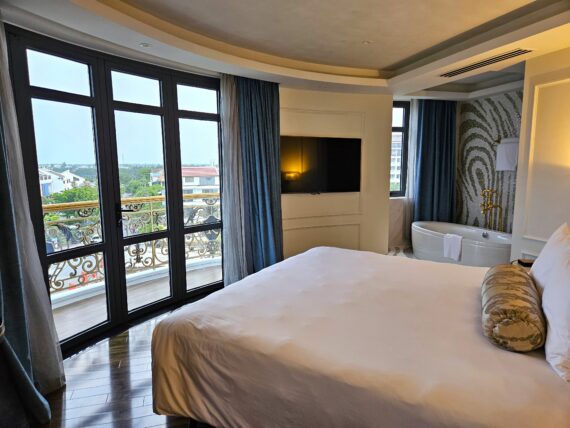 View from the bed at Hotel Royal Hoi An Gallery - review