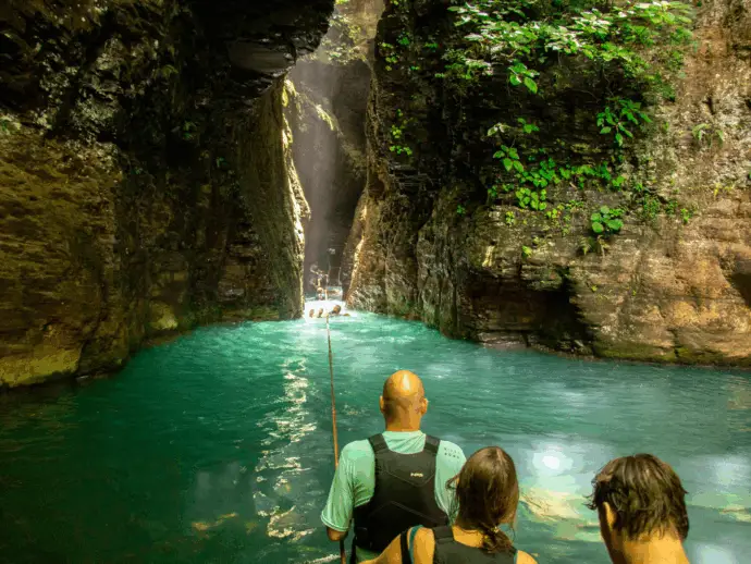 La Leona Waterfall hike in Costa Rica