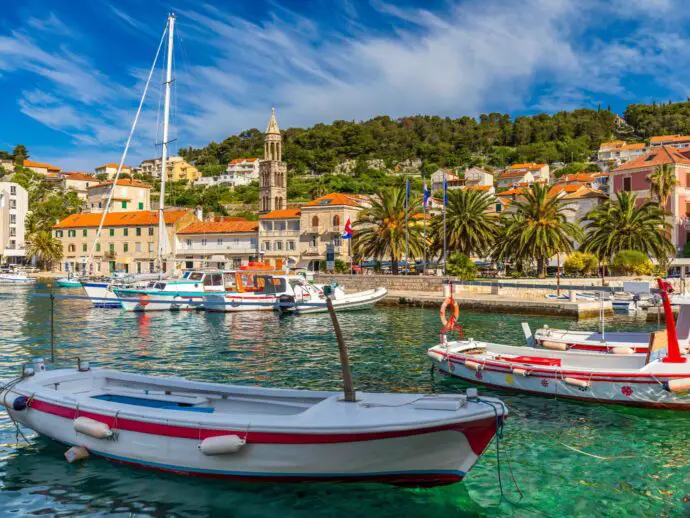 Hvar old town, Croatia