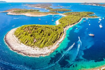Pakleni Islands near Hvar, Croatia