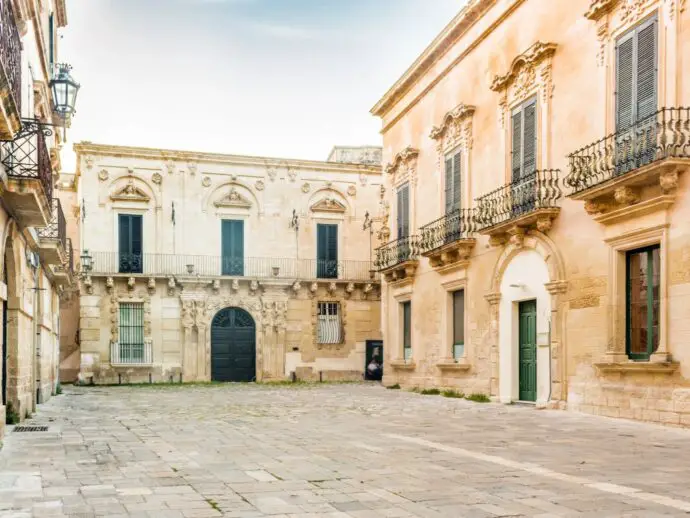 Baroque architecture in Lecce, Puglia