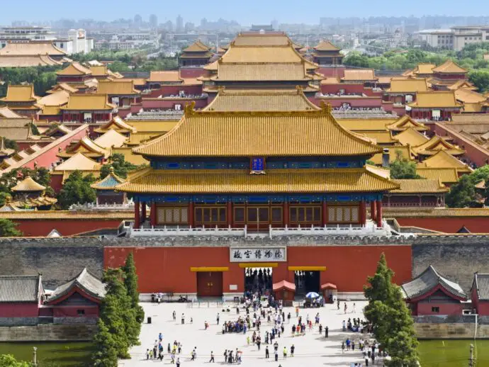 Forbidden City in Beijing, China