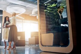 Private business pod