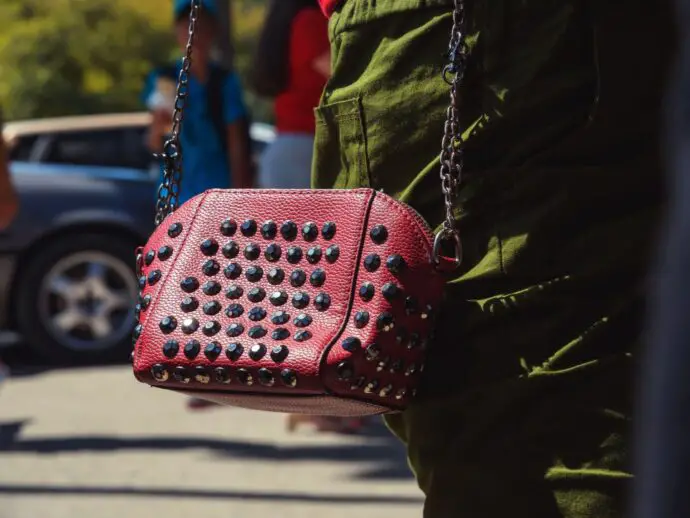Cyberpunk fashion bag