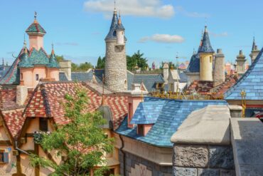 Disneyland Paris rooftops