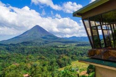 View of Arenal Volcano in Costa Rica