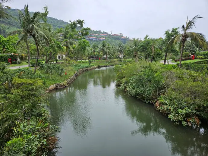 Canal at Banyan Tree Lang Co in Vietnam