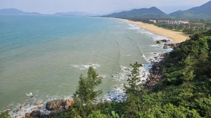 The Banyan Tree Lang Co in Vietnam - view from Seaview Hill Pool Villa