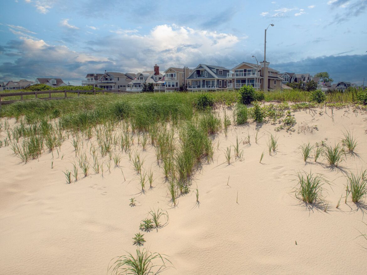 Spring Lake beach in New Jersey