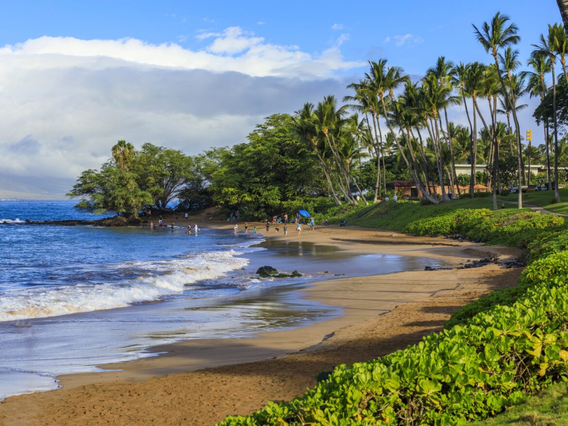 Wailea Beach on Maui, Hawaii