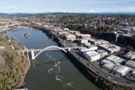 Willamette Falls in Oregon