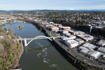 Willamette Falls in Oregon