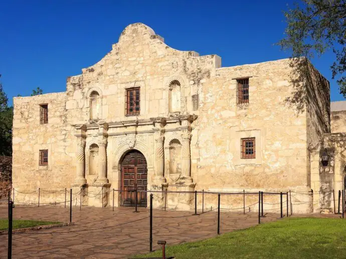 Historic Alamo in San Antonio, Texas