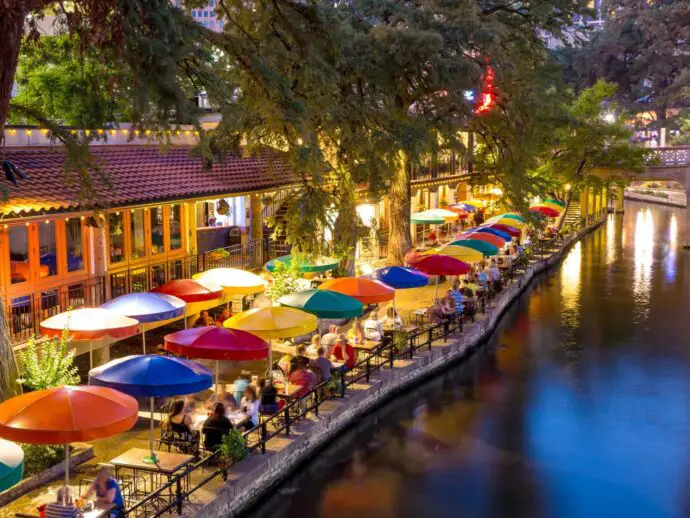 River Walk in San Antonio, Texas